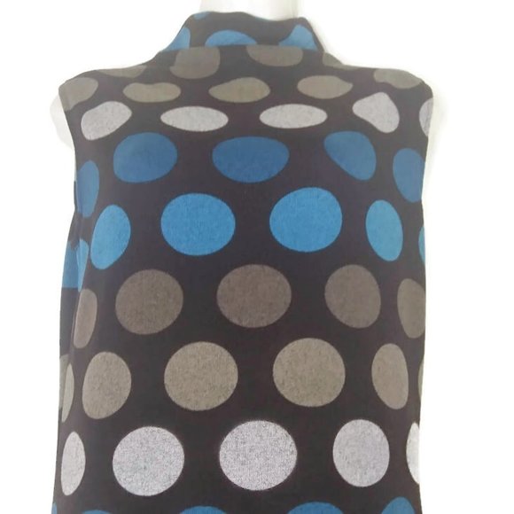 Vintage 90's Y2K Kay Oss Original Polka Dot Midi Sweater Dress - Picture 2 of 4